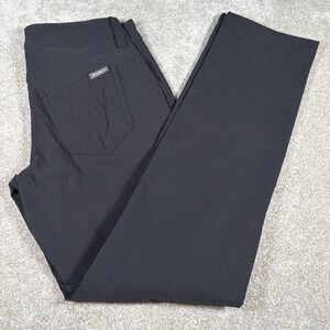 Eddie Bauer Travex Hiking Pants Womens 4 (FITS 28 X 30 Black Gorpcore Light Camp